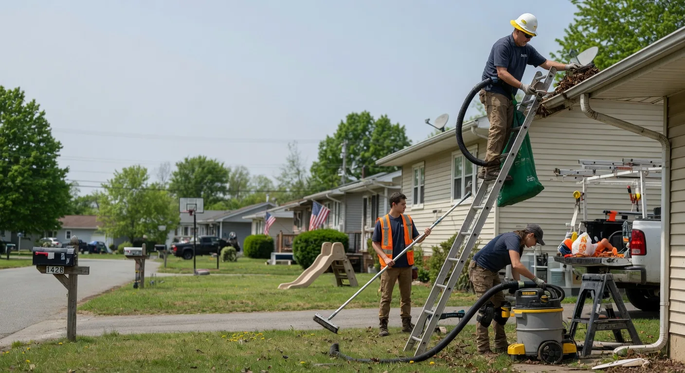 Gutter Installation in Sistersville, WV near me